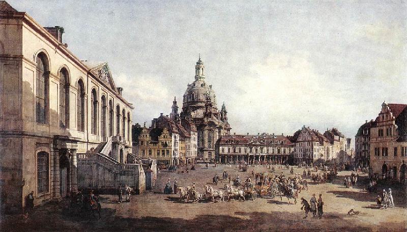  New Market Square in Dresden from the Jdenhof